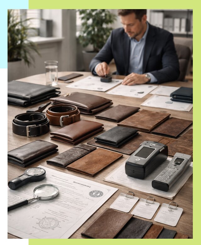 Сертификация кожаных изделий в Лыткарине от 12292 р. | Алешин-Лтк