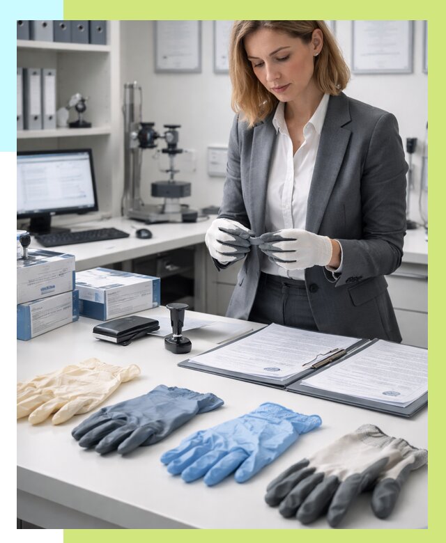 Сертификация перчаток в Лыткарине от 8707 р. | Алешин-Лтк