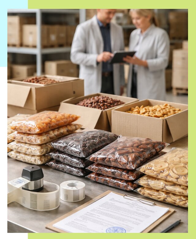 Сертификация сухофруктов в Лыткарине от 12292 р. | Алешин-Лтк под ключ