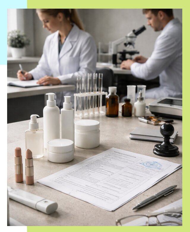 Сертификация косметики в Лыткарине от 20486 р. - Алешин-Лтк