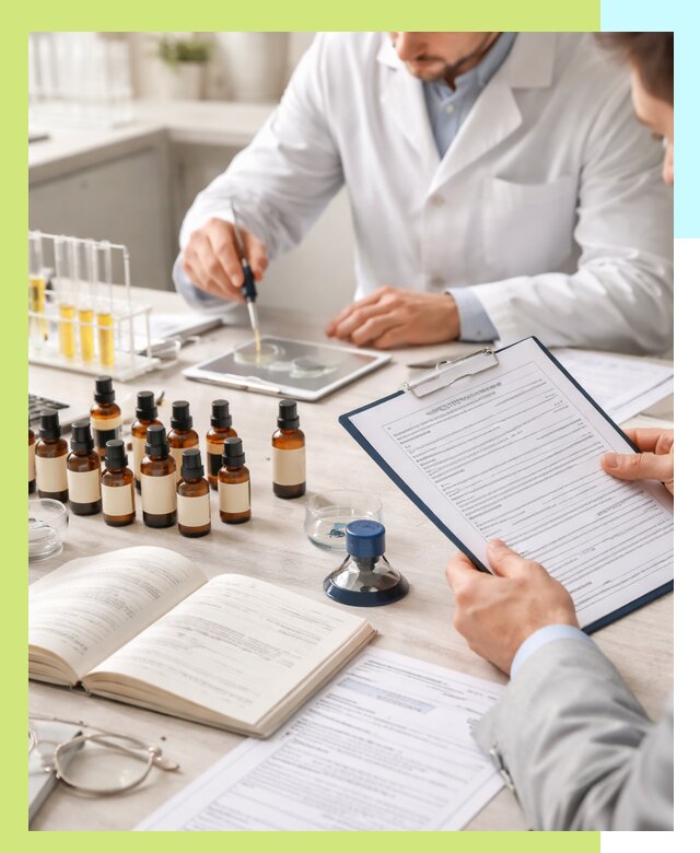 Сертификация эфирных масел и документация качества в Лыткарине