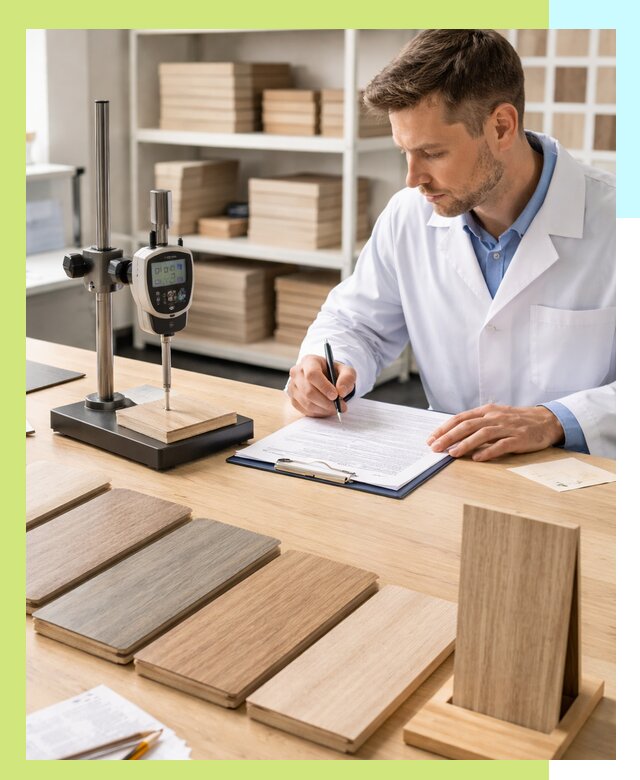 Сертификация ламината с испытаниями и оформлением документов в Лыткарине