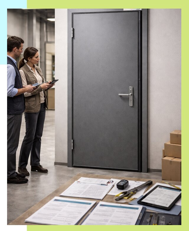 Сертификация противопожарных дверей в Лыткарине от 9219 р. | Алешин-Лтк