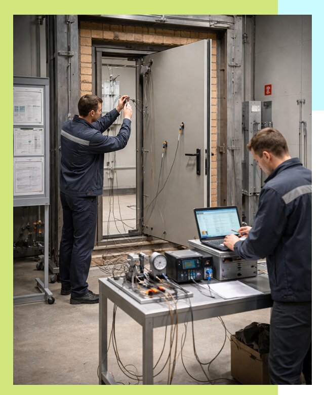 Сертификация противопожарных дверей в Лыткарине по ГОСТ и ТР