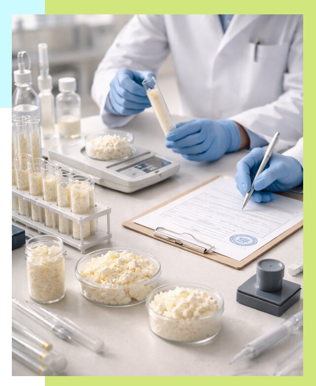 Сертификация творога в Лыткарине от 12292 р. под ключ | Алешин-Лтк