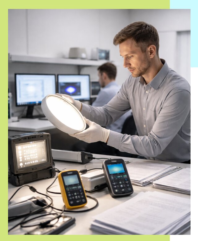 Сертификация светильников в Лыткарине: испытания и оформление