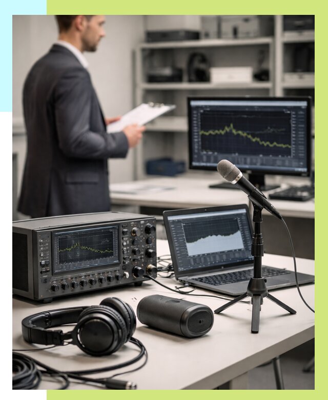 Сертификация аудиотехники в Лыткарине от 15365 р., Алешин-Лтк