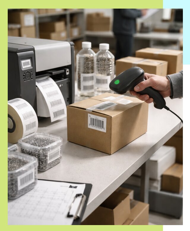 Штрихкодирование продукции и маркировка для продажи в Лыткарине