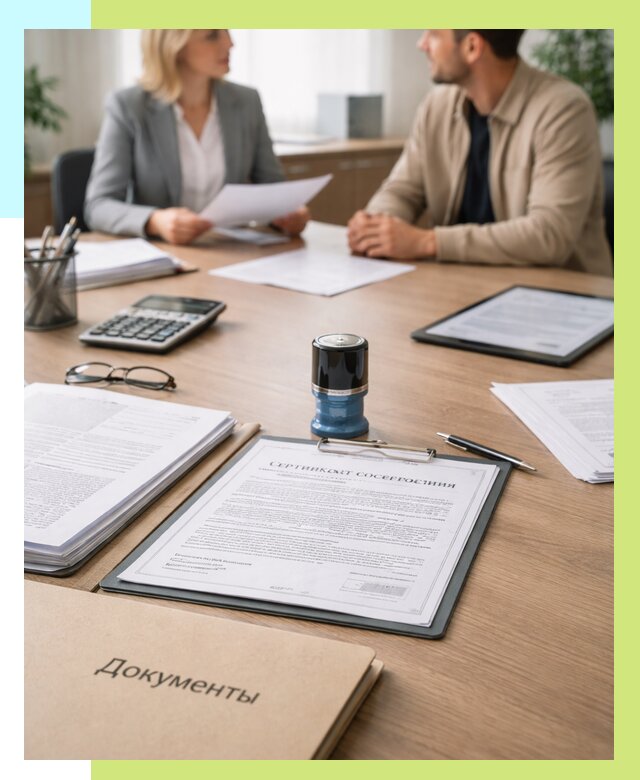 Сертификат соответствия на продукцию в Лыткарине от 15365 р.|Алешин-Лтк