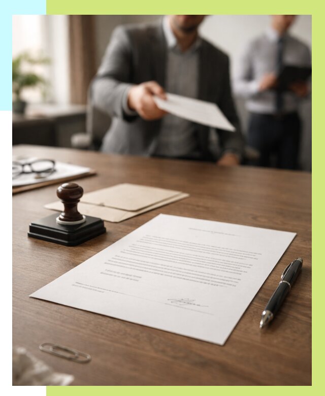 Отказное письмо по сертификации в Лыткарине от 3585 р. | Алешин-Лтк