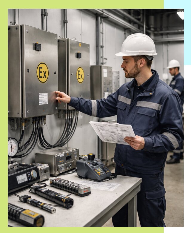 Сертификат взрывозащиты промышленного оборудования в Лыткарине