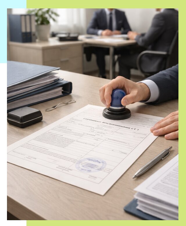 Сертификат происхождения СТ 1 в Лыткарине от 4609 р. | Алешин-Лтк