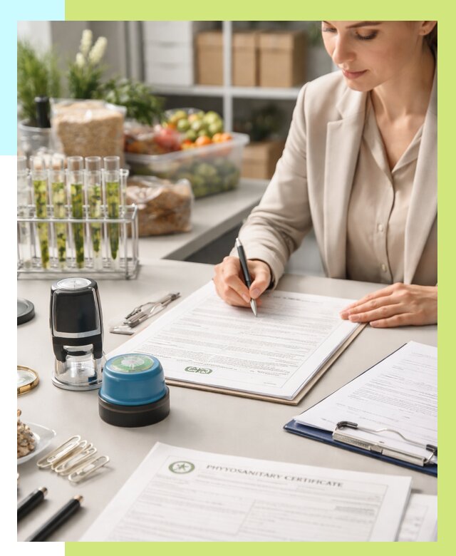 Фитосанитарный сертификат оформить в Лыткарине от 4609 р. | Алешин-Лтк