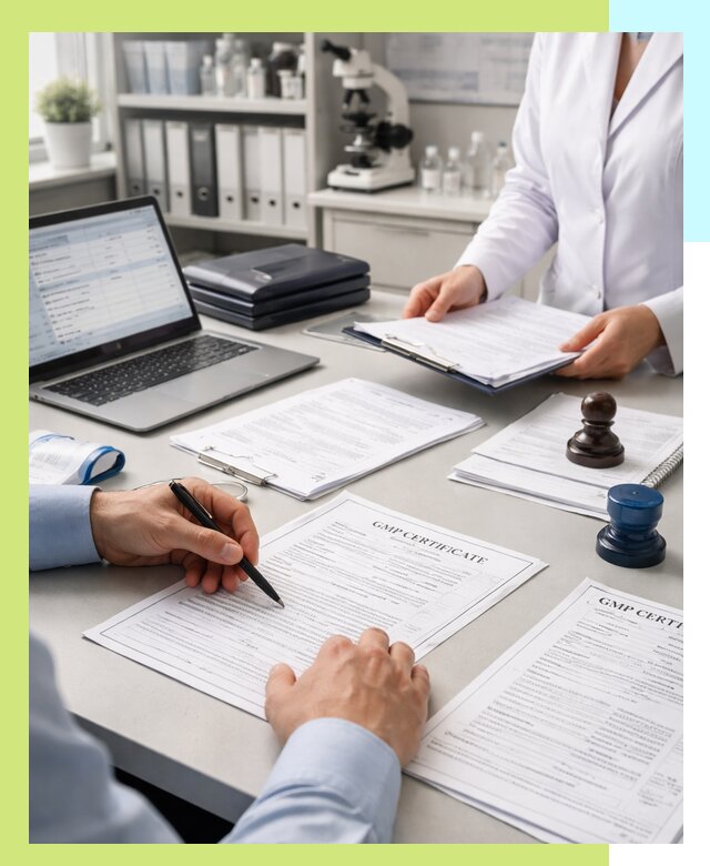 Оформление сертификата GMP в Лыткарине для фармпроизводства