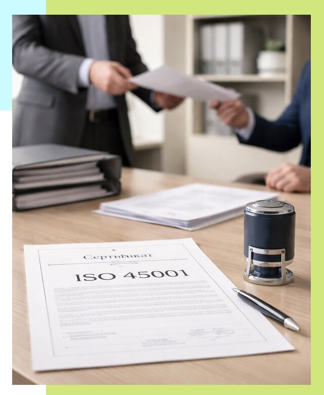 Сертификат ISO 45001 в Лыткарине под ключ от 46094 р. | Алешин-Лтк