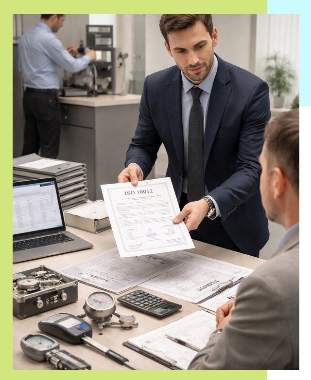 Выдача сертификата ISO 10012 по требованиям метрологии в Лыткарине