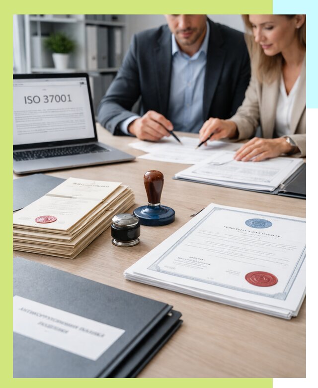 Получение сертификата ISO 37001 по системе борьбы с коррупцией в Лыткарине